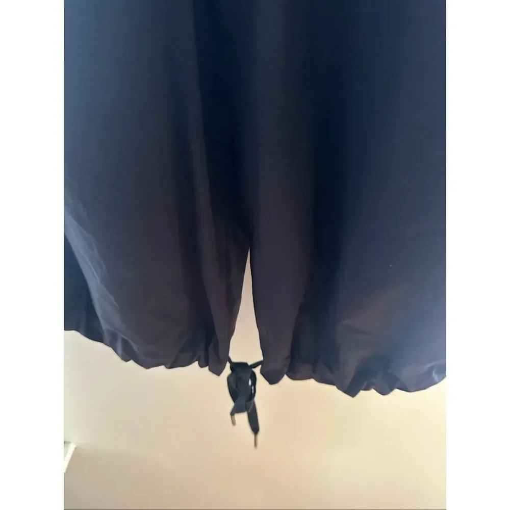 Lululemon &go Swing Trench Rain Jacket Size 12 Black Women’s